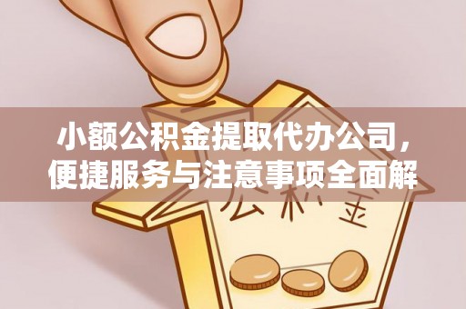 晋安小额公积金提取代办公司，便捷服务与注意事项全面解析