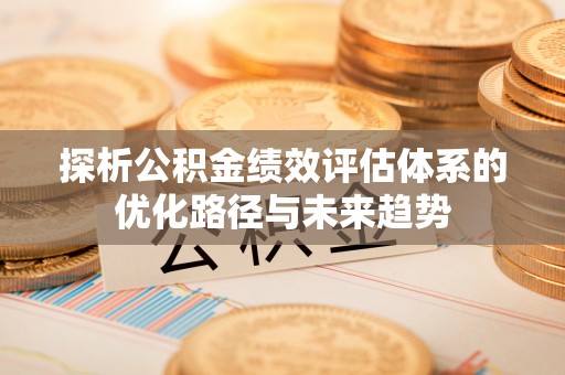 晋安探析公积金绩效评估体系的优化路径与未来趋势