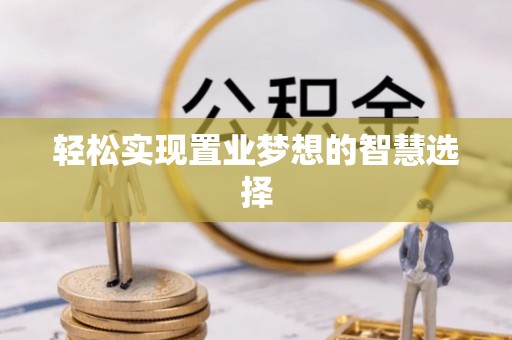 晋安轻松实现置业梦想的智慧选择