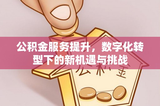 晋安公积金服务提升，数字化转型下的新机遇与挑战