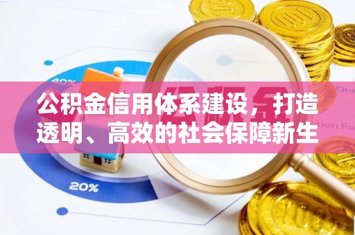 晋安公积金信用体系建设，打造透明、高效的社会保障新生态