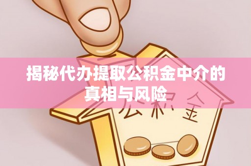 晋安揭秘代办提取公积金中介的真相与风险