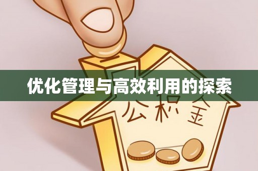 晋安优化管理与高效利用的探索
