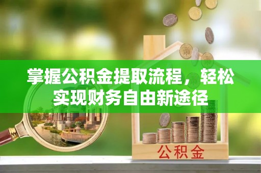 晋安掌握公积金提取流程，轻松实现财务自由新途径