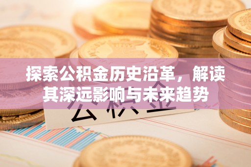 晋安探索公积金历史沿革，解读其深远影响与未来趋势