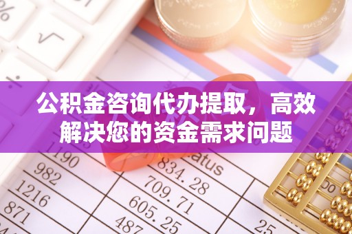 晋安公积金咨询代办提取，高效解决您的资金需求问题