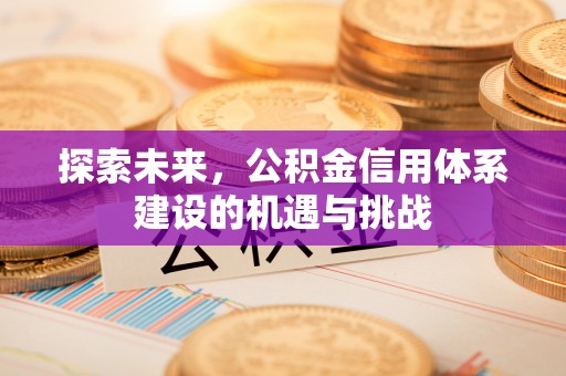 晋安探索未来，公积金信用体系建设的机遇与挑战