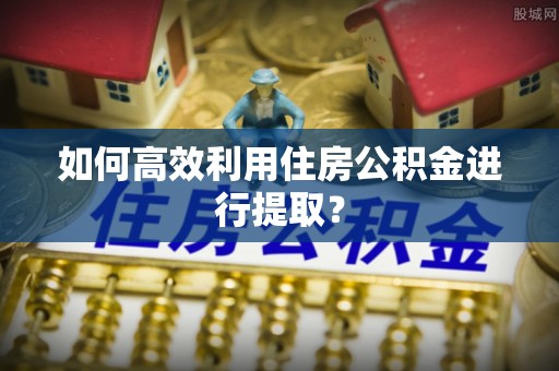 晋安如何高效利用住房公积金进行提取？