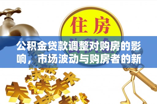 晋安公积金贷款调整对购房的影响，市场波动与购房者的新选择